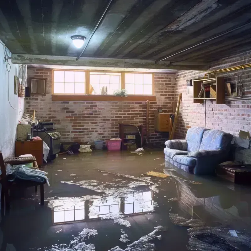 Flooded Basement Cleanup in West Brattleboro, VT